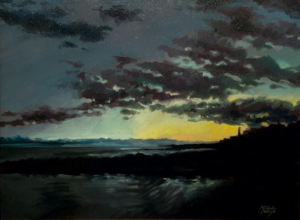 Last Light Oil on Canvas 18”x24” $750